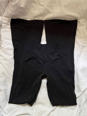 OFFLINE By Aerie Real Me High Waisted Crossover Flare Legging